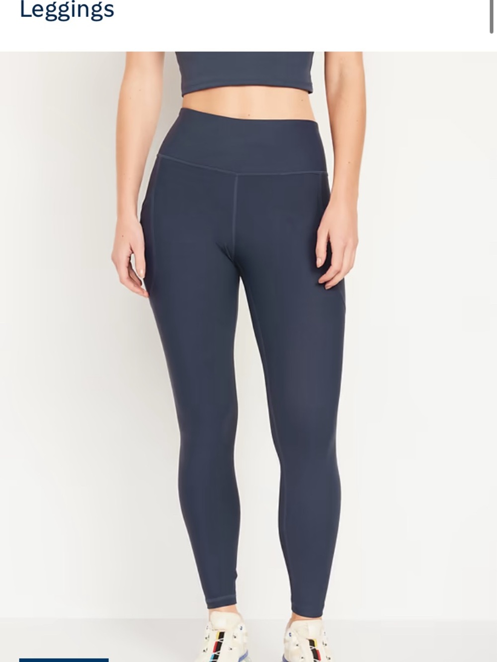 Old Navy Navy High-Waist Leggings